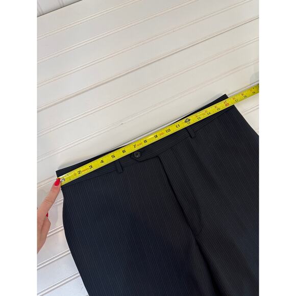 Calvin Klein Men’s Black Suit Single Breasted Holiday Career Workwear Size 40S - Picture 6 of 7